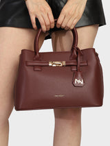 Zurich Maroon Handbag