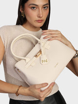 Zurich Off-White Handbag