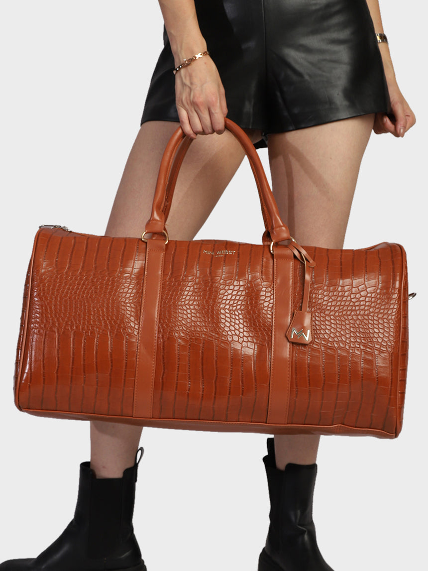 Istanbul Brown Duffle