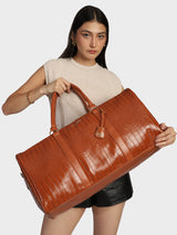 Istanbul Brown Duffle