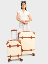 Emily In Paris Beige Set Of Small & Medium