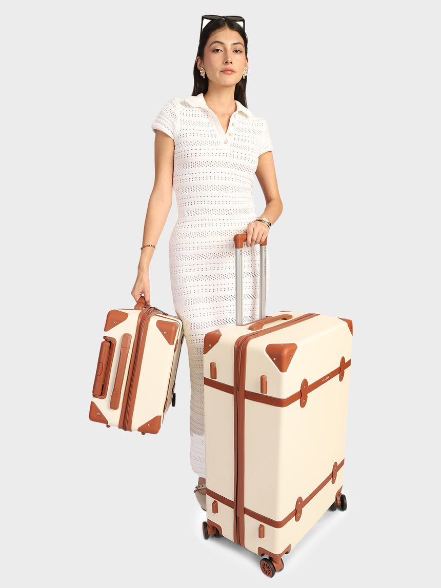 Emily In Paris Beige Set Of Small & Medium