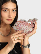 Fish Multicoloured Clutch