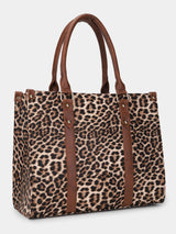 LEOPARD TOTE BAG
