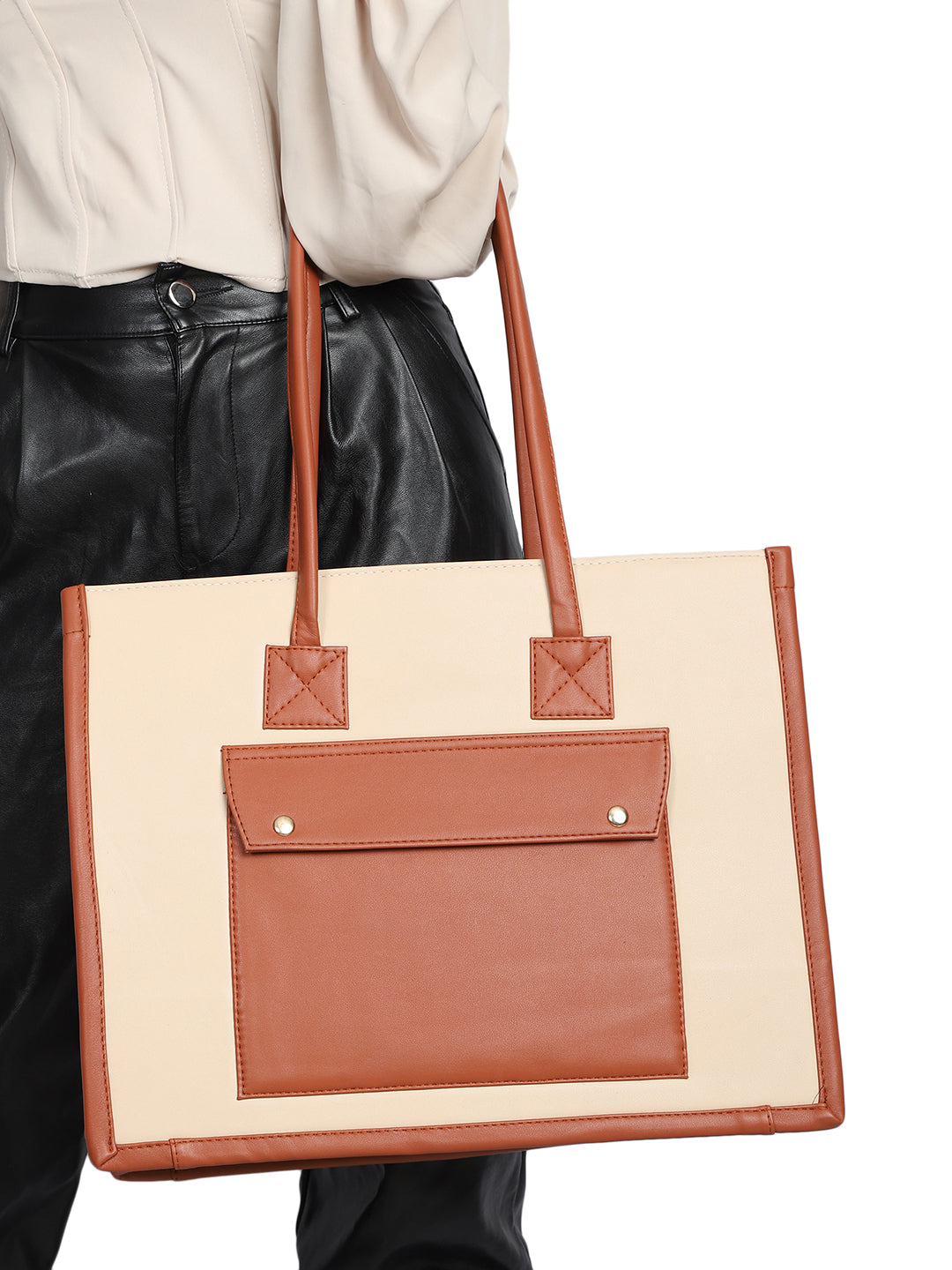 Your Grace Beige Tan Tote Bag