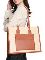 Your Grace Beige Tan Tote Bag