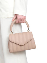 Women's Beige Handheld Bag