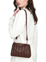 Women's Brown Handheld Bag