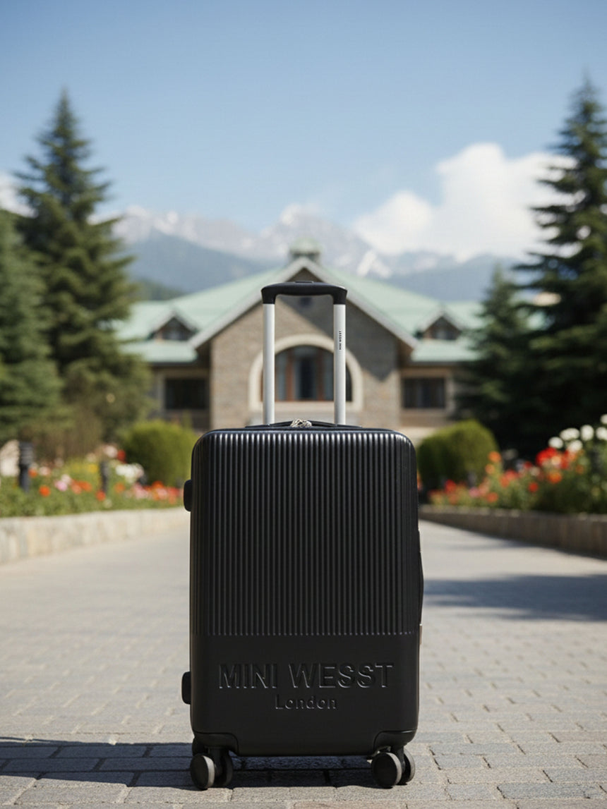 Mw London Check-In Black Medium Luggage