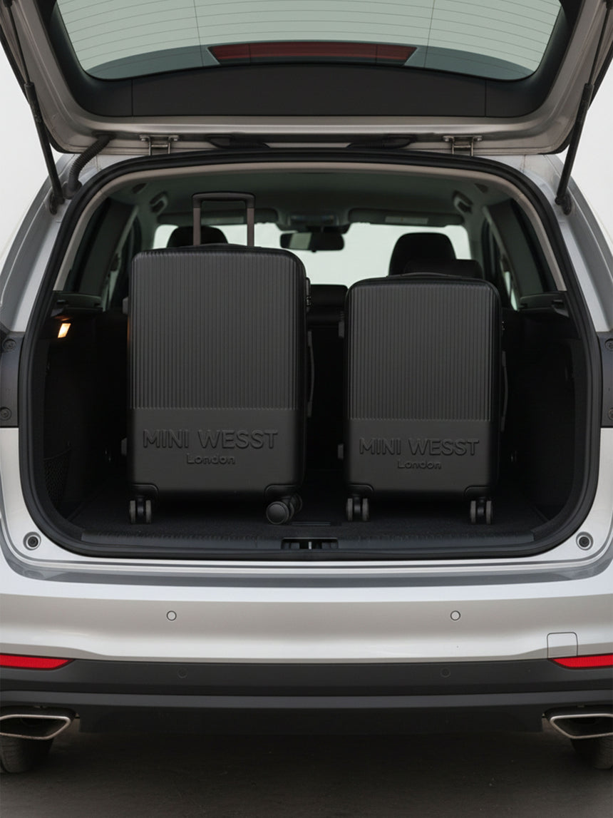 Mw London Black Set Of 2 Luggage