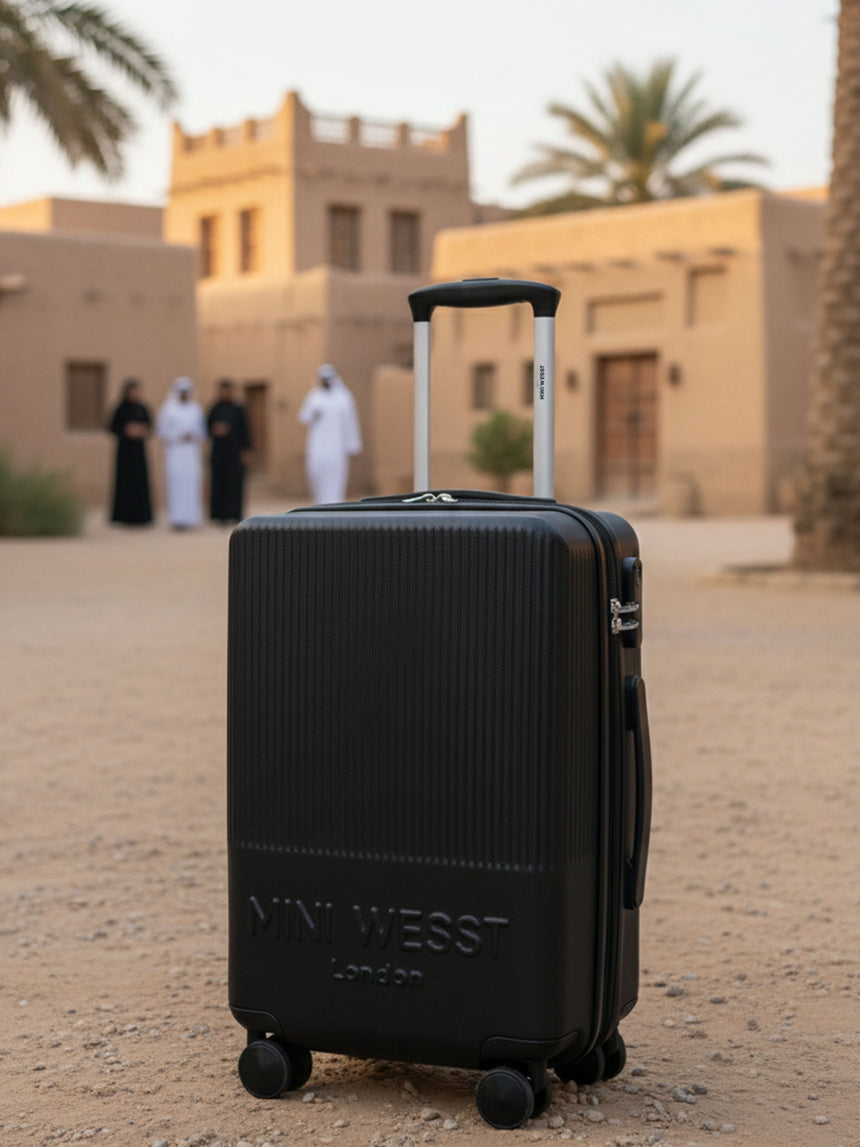 Mw London Check-In Black Medium Luggage