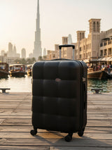 Marvel Check In  Black Medium Luggage