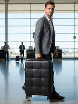 Marvel Check In  Black Medium Luggage