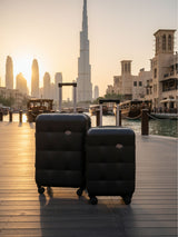 Marvel Black Set Of 2 Luggage