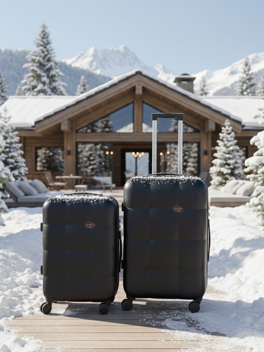 Marvel Black Set Of 2 Luggage