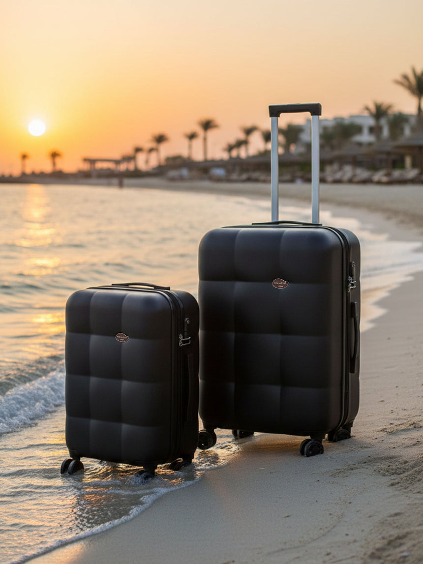 Marvel Black Set Of 2 Luggage