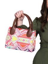 Women's Printed Handheld Bag