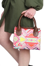 Women's Printed Handheld Bag