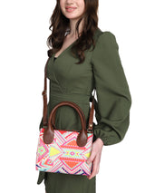 Women's Printed Handheld Bag