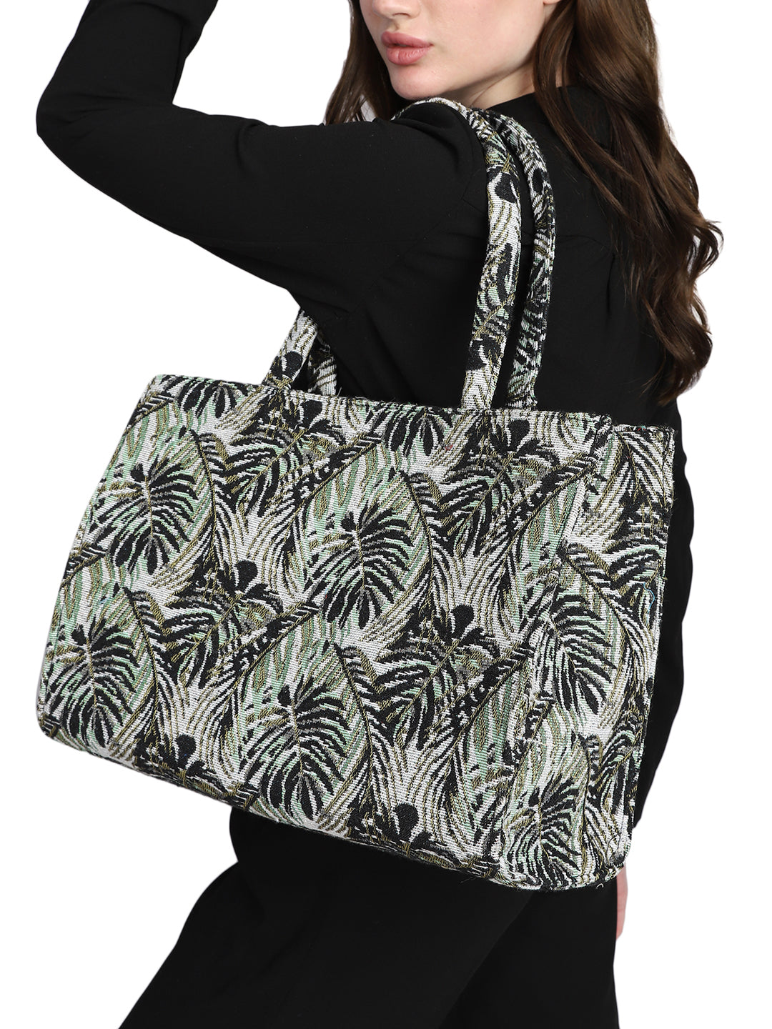 Shades Of Leaf Tote Bag