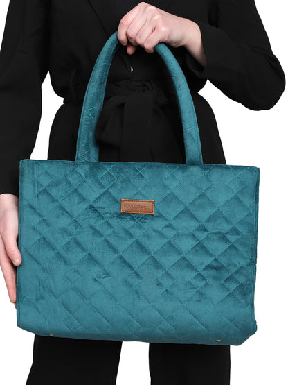 MINI WESST Women's Blue Tote Bag
