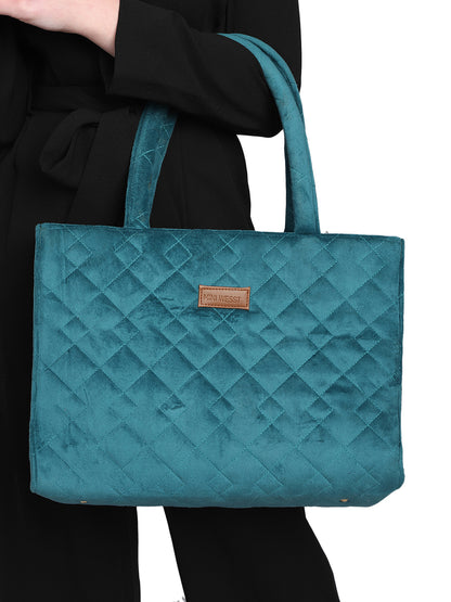 MINI WESST Women's Blue Tote Bag