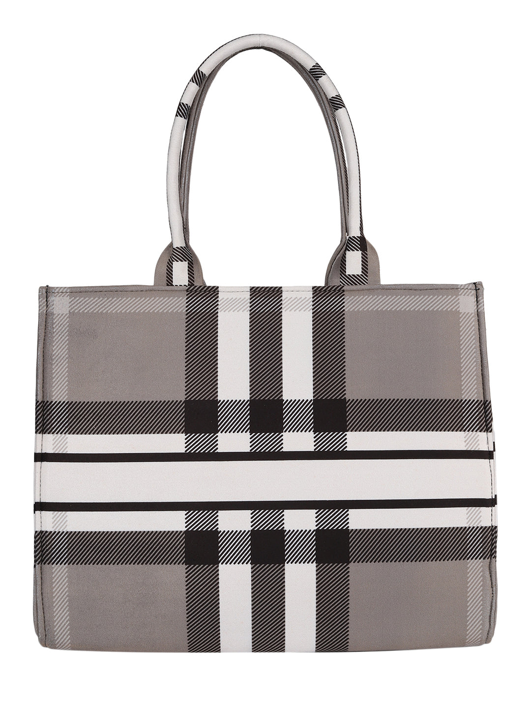 Women's Graphic Printed Suede Tote Bag(MWCUS010)