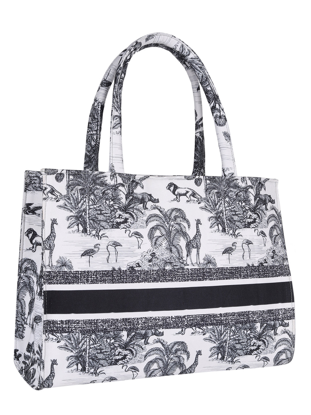 Women's Graphic Printed Canvas Tote Bag