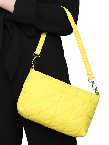 Women's Yellow Shoulder & Sling Bag Both