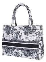 Women's Graphic Printed Canvas Tote Bag