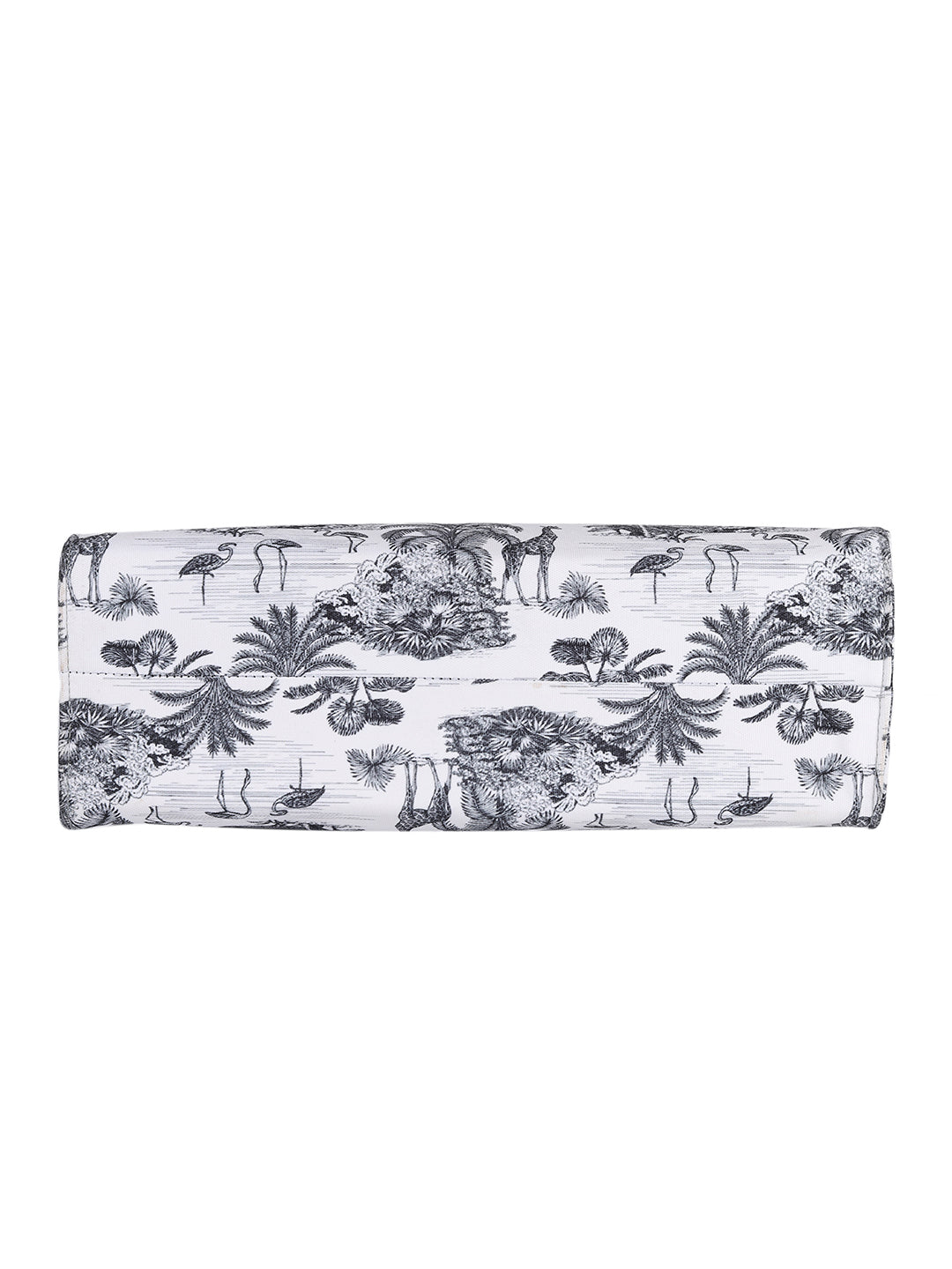 Women's Graphic Printed Canvas Tote Bag(MWCUS018)