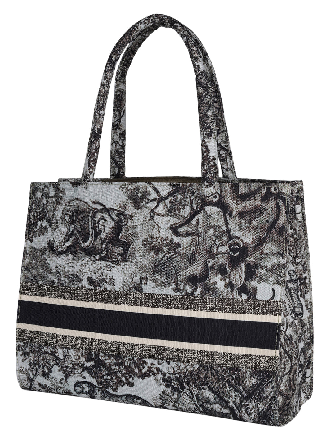 Women's Graphic Printed Canvas Tote Bag