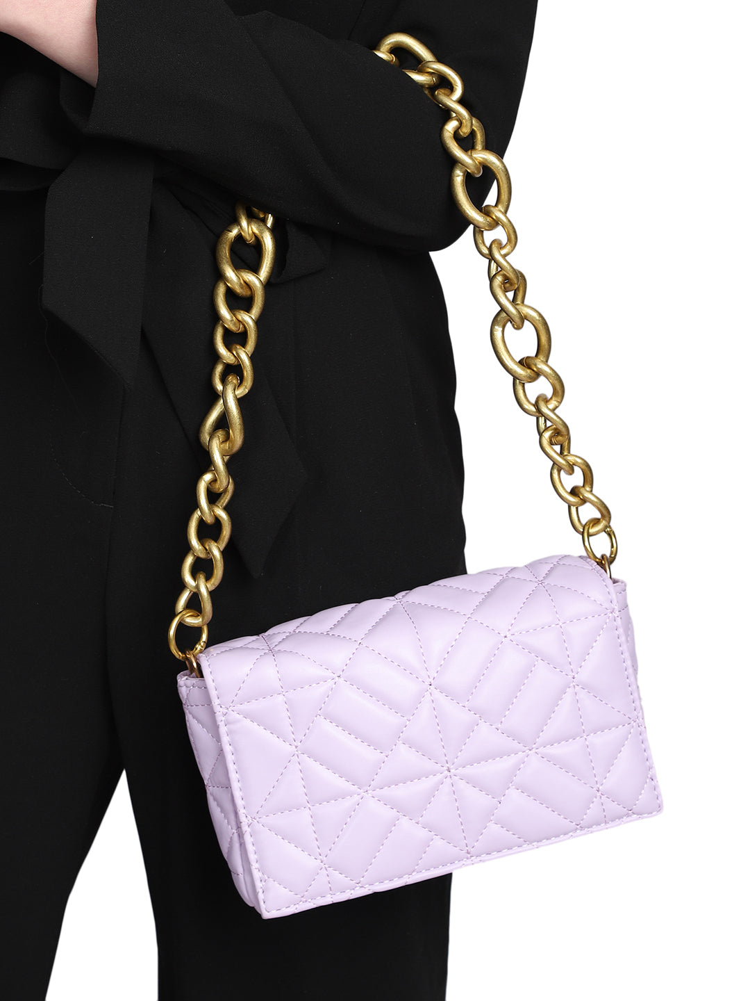 Women's Lilac Shoulder Bag