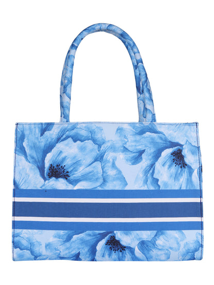Women's Graphic Printed Canvas Tote Bag(MWCUS016)
