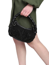 Women's Black Handheld Bag