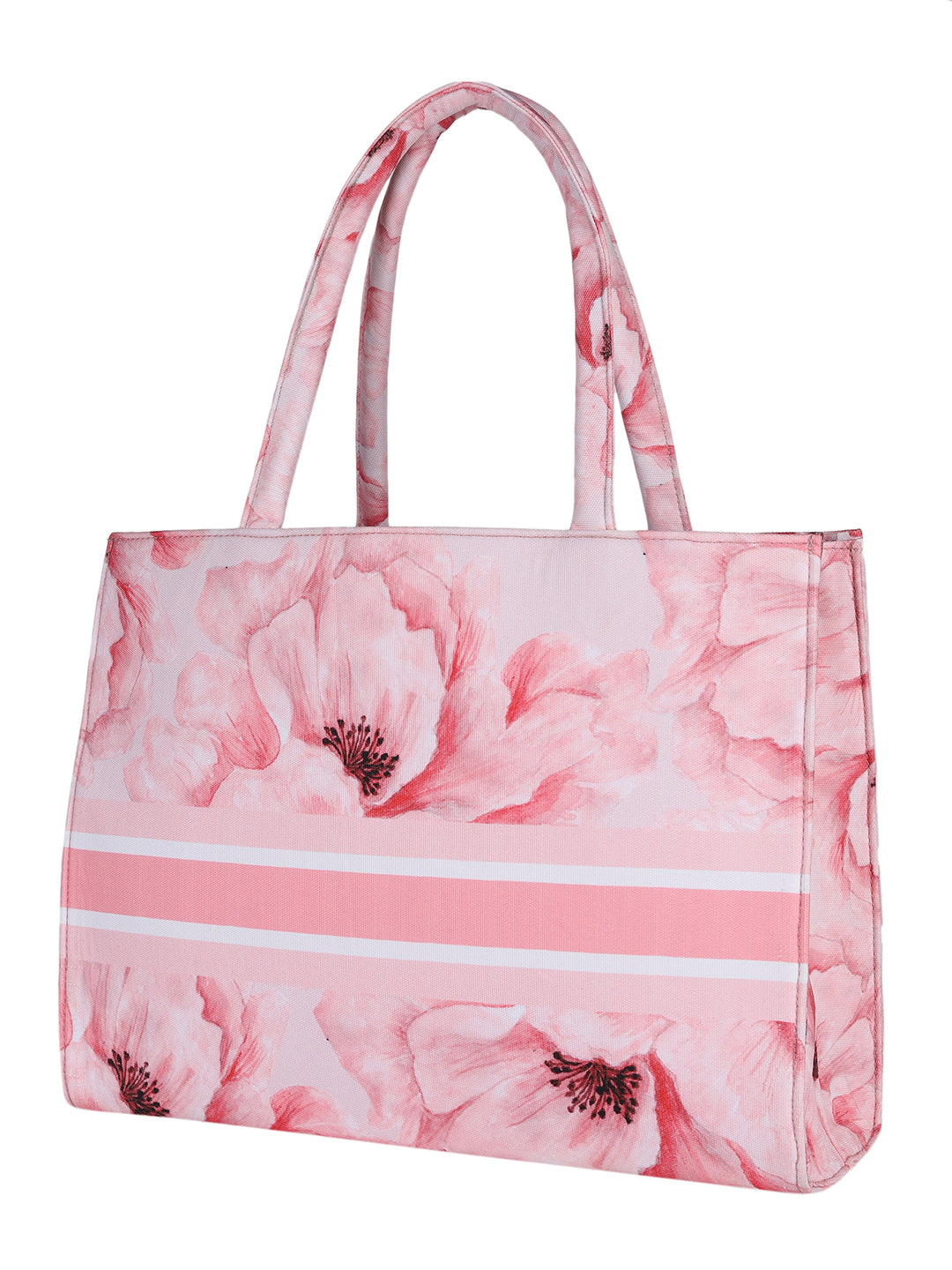 Women's Graphic Printed Canvas Tote Bag(MWCUS015)