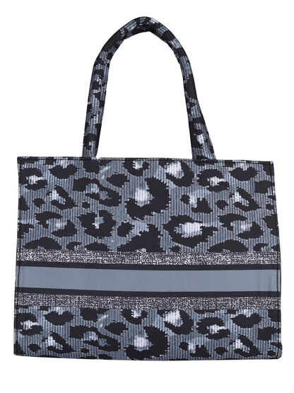 Women's Graphic Printed Canvas Tote Bag(MWCUS024)