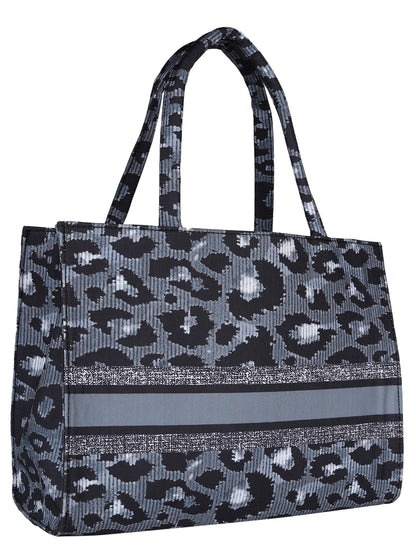 Women's Graphic Printed Canvas Tote Bag(MWCUS024)