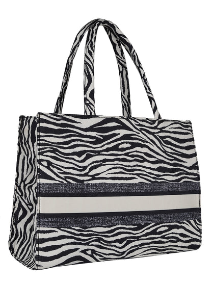 Women's Graphic Printed Canvas Tote Bag(MWCUS011)