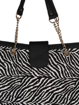 Brooklyn Zebra Tote Bag