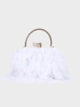 My Lady White Clutch