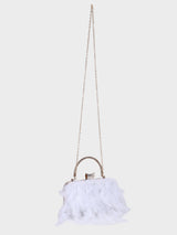 My Lady White Clutch