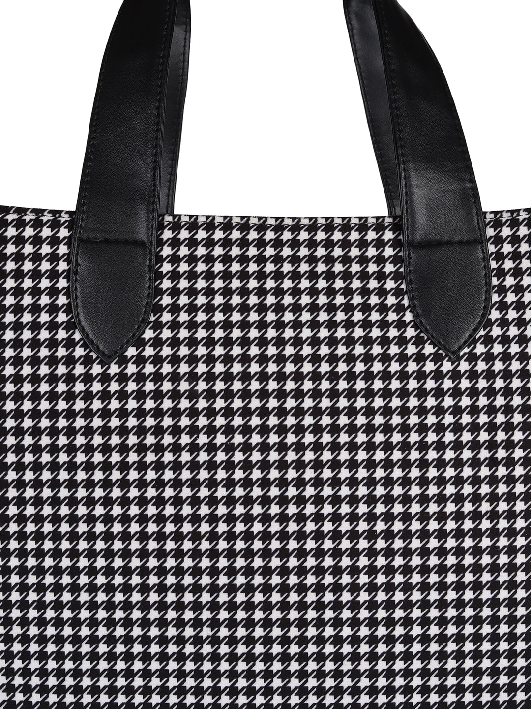 Manhattan Chequered Tote Bag