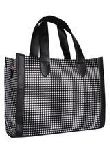 Manhattan Chequered Tote Bag