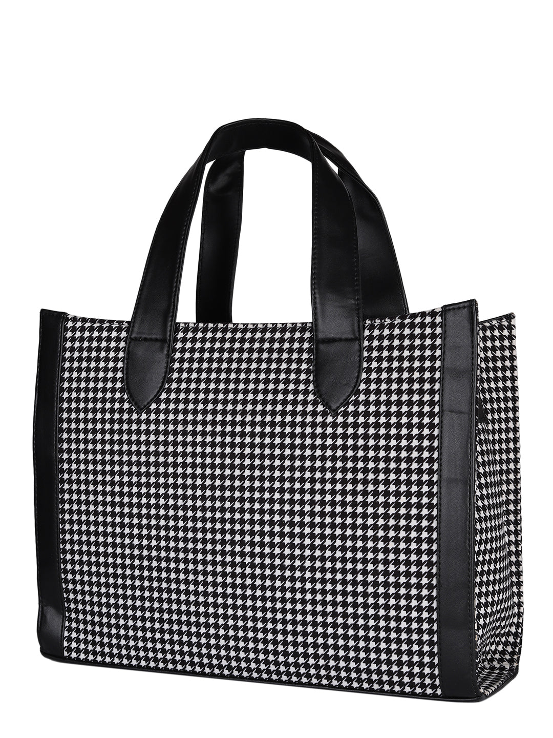 Manhattan Chequered Tote Bag