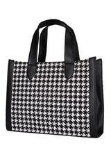 Manhattan Houndstooth Tote Bag