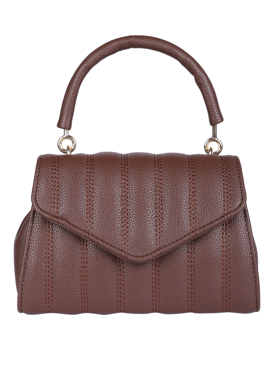 Women's Brown Handheld Bag