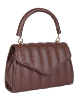 Women's Brown Handheld Bag