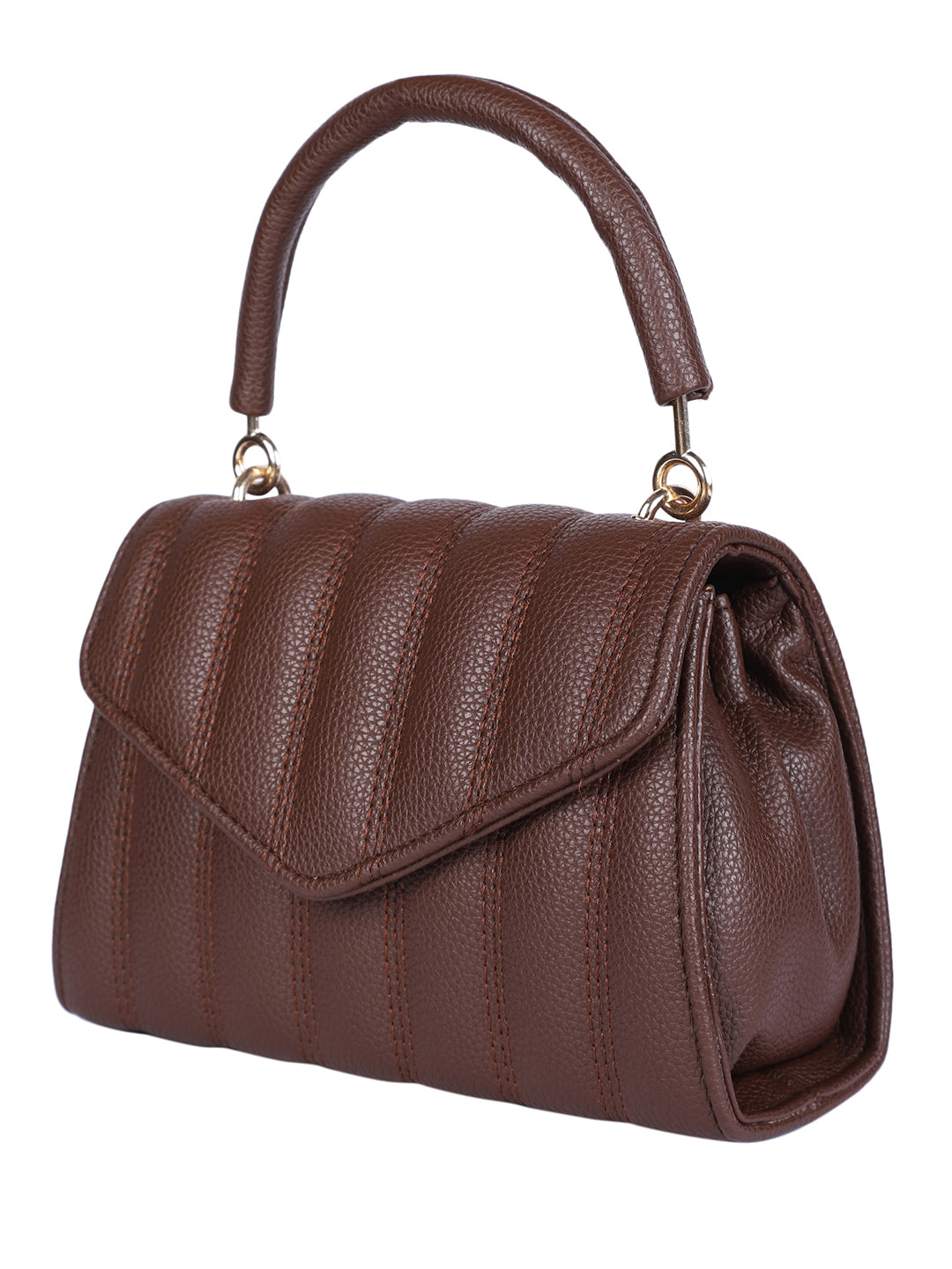 Women's Brown Handheld Bag