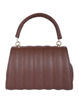 Women's Brown Handheld Bag